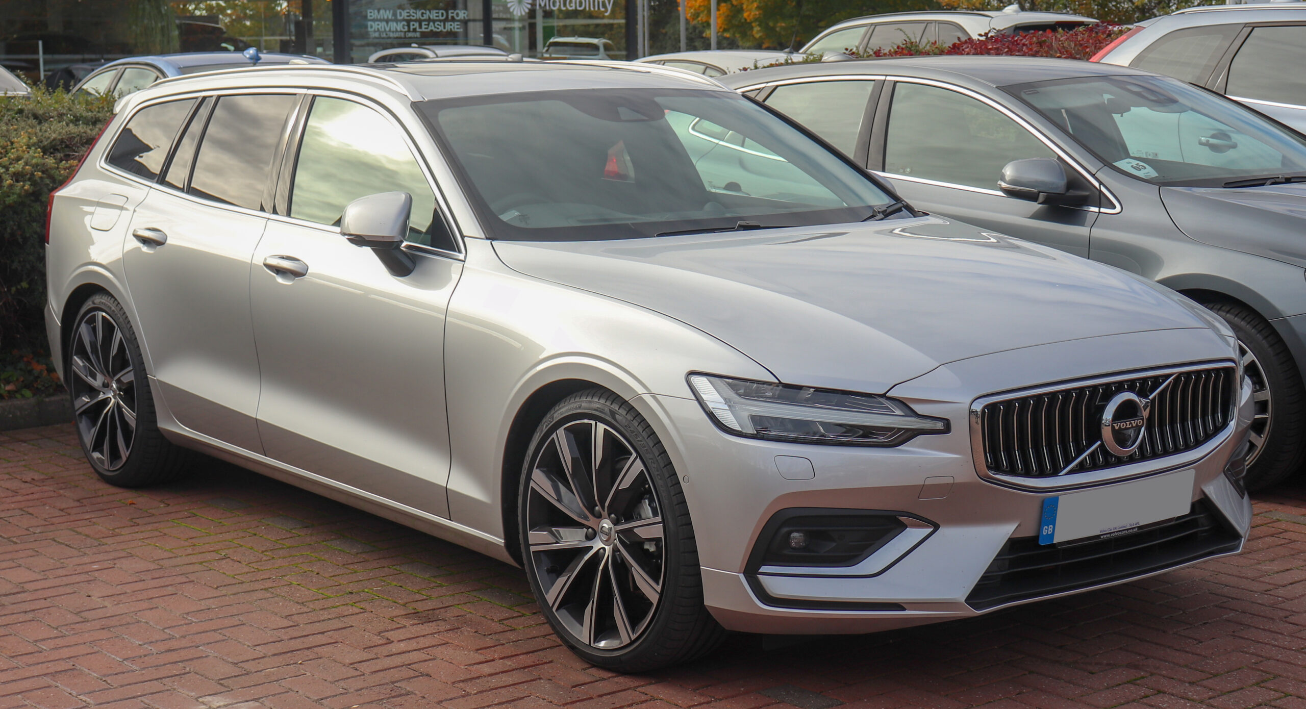 Zilveren Volvo V60